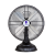 宝尔·迈斯（POWERMAX）  台扇欧式实用古典扇电风扇金属扇客厅饭厅摇头16英寸FT2-40YT 黑色