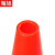 PVC路锥反光圆锥70cm橡胶PVC塑料路锥反光警示锥桶雪糕筒路障锥 30公分红色