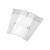 广东工厂可定制cpe平口袋磨砂自粘袋半透明手机袋白色塑料袋 15*（25+3）CM印刷自粘 1000只 48小时发货