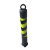 蒙克托 定制警示柱（GY-18-1022）提环80cm黑黄尖头橡胶底座（含膨胀螺丝）