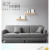 简易北欧布艺沙布小型家用简约小户型沙发双人公寓办公室轻奢家具 黄色 1m 0.8x5x