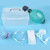海笛 儿童型蓝色球囊一套装 简易呼吸器人工复苏器苏醒球急救呼吸球囊气囊活瓣复苏气囊