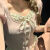 谆轩芭蕾风穿搭新款甜美短袖T恤纯欲显瘦上衣+百搭半身蛋糕裙两件 单件粉色短袖 M