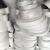 定制8M白色钢丝聚氨酯PU开口同步带皮带传送带机械手注塑机原装 白色8M齿型-15mm宽（一米价）