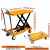 橙央（300公斤0.9米（台面815*500））液压升降平台车固定式升降机电动小型简易剪叉式剪板E392