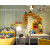 爱柏（AIBO）彩色条纹壁纸地中海现代简约酒店装饰温馨卧室床客厅电视背景墙纸 26808淡蓝色