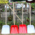京洲实邦 塑料锹农用工具推雪铲塑料锨 1.2宽边塑料掀+1.2米木杆JZSB-852