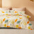LOVO乐蜗家纺 全棉三件套纯棉斜纹床单被套枕套床上用品1.2m