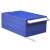 适用于定制零件盒工具柜零件分类物料盒螺丝塑料盒收纳盒抽屉议价 新款F0外140*93*40mm蓝壳