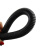 德力西软管加厚蛇皮管波纹管穿线电工管套电缆电线套管PE管黑色 外径13mm黑色（100米）