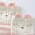 小米米（minimoto）儿童袜子婴幼儿宝宝袜子拼色舒适棉袜男童女童短袜长筒袜萌米系列棉袜 短棉袜-粉红色 1-2岁