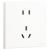 罗格朗（LEGRAND）tcl插座面板画采白色五孔开关USB家用二三插86型暗装墙壁电源插座 五孔插座10a