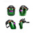 LISM帽子变光电焊工面焊面具自动头戴式防护罩氩弧焊全脸电焊眼镜面罩 jk6688+电焊手套+护目镜