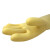 谋福 CNMF 9900 60CM加厚橡胶工业加长耐酸碱手套 乳黄乳胶手套 家务劳保手套   工业橡胶手套 60cm款