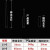 定制适用战术甩棍防身武器保安甩辊甩鞭车载自卫甩棒摔棍伸缩三节棍26寸合金钢菱形黑+2礼 26寸合金钢海绵银 +2礼