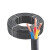 佳雁 国标铜丝软电缆 YZ 3*4平方中型橡套线 户外耐磨电源线 10米