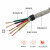 缆匠RVVP屏蔽线信号控制电缆线2芯3芯4芯5芯0.3 0.5 0.75 1.0 1.5平方 屏蔽线 2芯X0.3平方 1米价