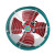 管道式轴流风机220v鼓风机风扇厨房商用高速强力380v工业通风 500-4中速/220V管道式
