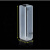 透明石英方缸 石英电解池电解槽酸洗槽 耐高温腐蚀玻璃仪器高标准工业品 zx40mm*40mm*40mm