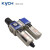 KYCH气动油水分离器GFC200/300/400过滤器+油雾器（可定制） GFC200 200-02;1/4