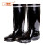 踏雪（TAXUE）高筒雨鞋 防水防滑工作胶鞋劳保水靴钓鱼套鞋 40码TX-JYX12