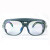 勋狸粑添新焊友电焊眼镜 劳保平光镜焊工专用电焊眼镜牛皮面罩 可拆卸焊 添新-1付-深墨绿眼镜