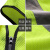 9F透气网布款反光背心马甲建筑工地环卫施工反光衣可定制印字 透气款-荧光绿