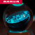 千团精工水晶球3D内雕星空系列月球太阳银河系摆件浮雕生日礼物送女生朋友 6CM银河系 光球(无底座)