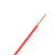 金龙羽 国标铜芯电线 单芯多股软线电缆 BVR*2.5平方电线 100米/卷 红色