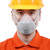 松工（songgong）防尘口罩工业粉尘防护面罩透气防尘面具 2101白色+60片活性炭棉