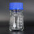 安达通 蓝盖试剂瓶 透明丝口螺口玻璃瓶螺纹口带刻度 100-250-500-1000mL套装 