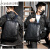 袋鼠（KANGAROO）男士双肩包大容量学生书包时尚运动青年书背包简约电脑背包 黑色
