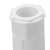 稳斯坦 WST430 PVC国标杯梳（100个/包）电线管杯梳 接线管锁扣锁母 线管配件 20mm 白