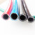 神威气动 氧气乙炔管 亮光三胶两线单管 20米/卷 内径25×5mm PVC材质 黑色
