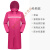 天堂燕王雨衣长款身防暴雨男士女单人成人新款雨披加厚连体反光 经典款(单层)-玫红 XL
