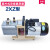 科伟直联式旋片式真空泵油泵抽气泵2xz-2/2x 真空胶管 标准2米