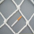 山顶松 建筑安全防护网 工地阻燃防坠网 白色防火防护绳网球场围网 5cm网孔-2米宽（高）-长几米拍几件