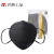 名典上品KN95口罩 M960C Plus 10只 耳戴式 黑色 独立包装 含活性炭 无呼吸阀 防异味 防粉尘