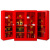 杰通 1人消防站套（含1.2柜）豪华款 微型消防站消防柜玻璃箱消防器材全套YAL-002