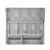 八位预付费电表箱透明PC阻燃塑料室外家用防水明装配电箱 深灰色