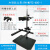 机器视觉实验支架CCD工业相机支架+万向光源打光架定制 加强款高600mm RH-MVT2-600-1