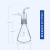 厚壁缓冲瓶 高硼硅玻璃真空过滤瓶 真空泵使用缓冲液体截流瓶积液 经济型气体洗瓶500ml