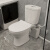 LISM别墅地下室污水提升器厨房厕所污水提升泵全自动降噪粉碎马桶 Pro850商用强力切割款饭店