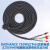 汇川高柔拖链伺服S6电机编码器动力电缆线刹车电源线 S6-L-P100 黑色S6-L-B100-5.0