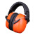 吉斯迈瑞 隔音耳罩强力防噪音专用耳塞工业降噪降音消音耳罩 橙色