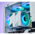 乔思伯CR3000双塔散热器CPU风扇ARGB白色七铜管台式电脑1700风冷 CR3000 白色ARGB版