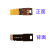 TF卡卡套存储卡耐高温延长板TO MicroSD外置接内存设备卡座槽 升级金属自弹卡槽款 USB3.2