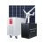 太阳能发电机5000W220v风光锂电市电互补全套光伏大 2000W锂电发电+400W风机送线+光