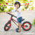 永久儿童平衡车2-4岁无脚踏单车滑步车两轮单车 发泡轮 12寸 阳极红 [80-110CM]