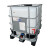 强酸碱化工桶耐油机油储存耐压车辆运输容器四方680L柴油桶小吨桶 680白色加厚清洗款